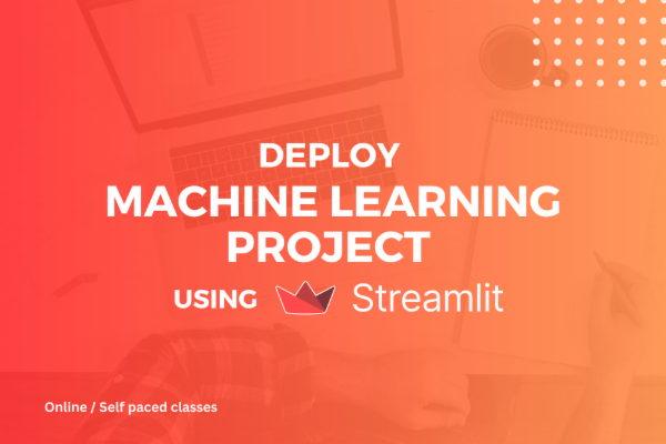 Deploy Machine Learning project using Streamlit